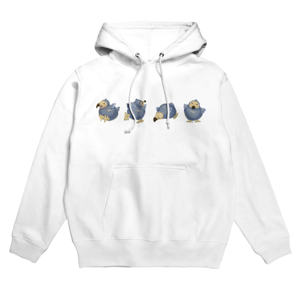 オムタマスタジオのズラッとドードーたち Hoodie