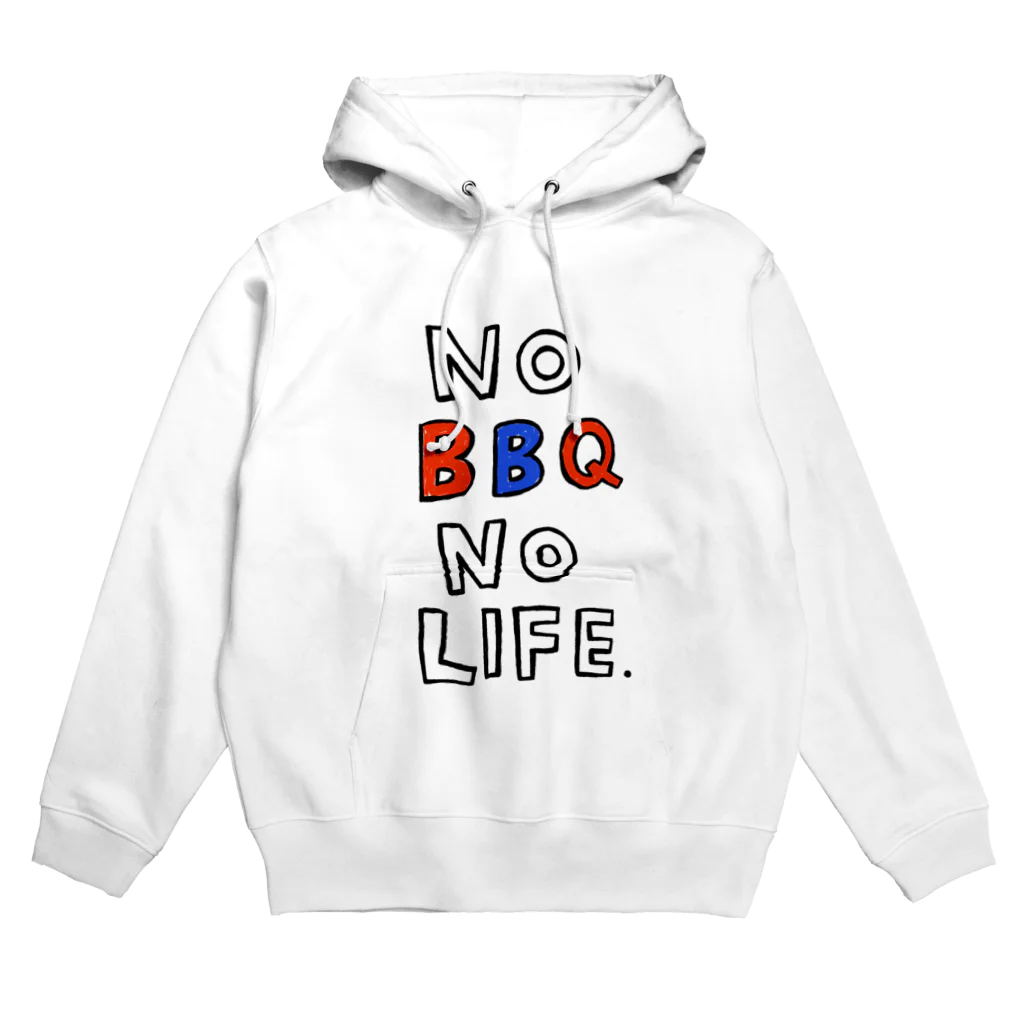 &BBQのバーベキューグッズ販売のNOBBQ,NOLIFE. Hoodie