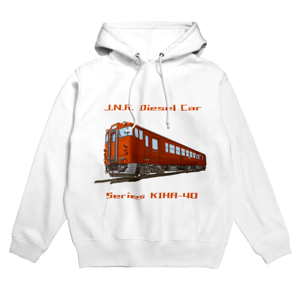 calmiccoの国鉄キハ40 Hoodie