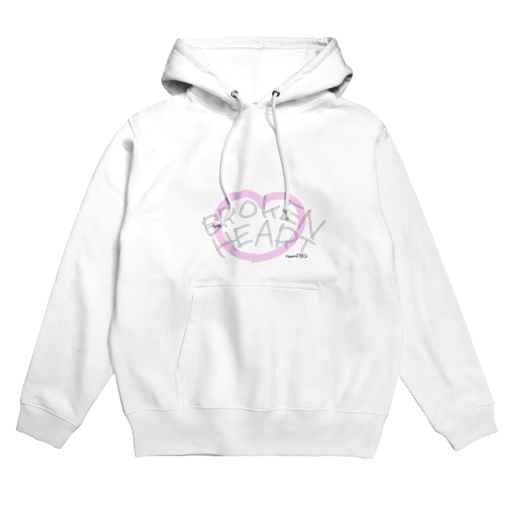 PBGのBROKEN HEART Hoodie