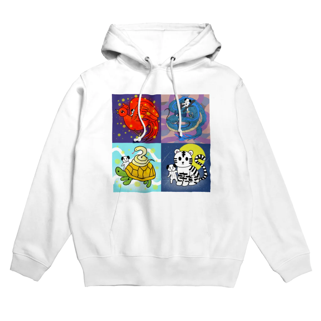 hancockの四神とろんちゃん Hoodie