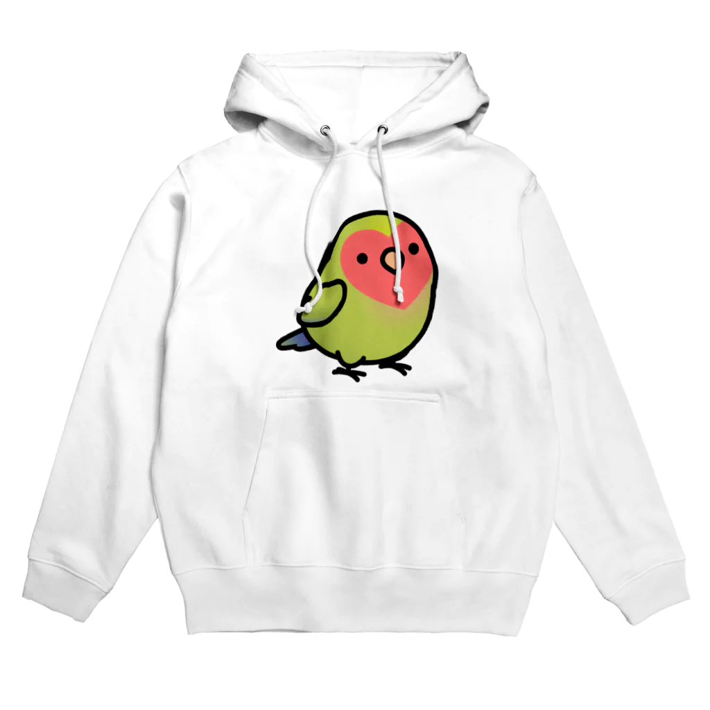 Cody the LovebirdのChubby Bird コザクラインコ Hoodie