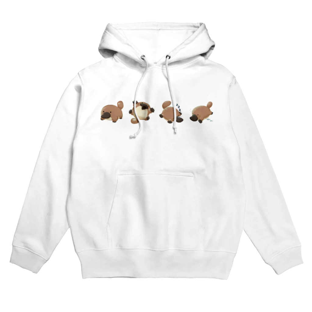 オムタマスタジオのズラッとカモノハシ Hoodie