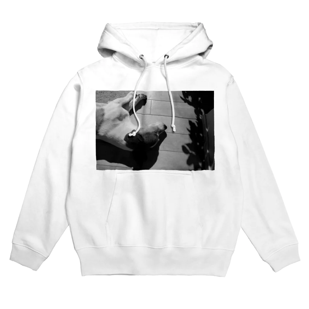 Vincent Bowwowのぐっすりビンセントくん_モノクロVer Hoodie