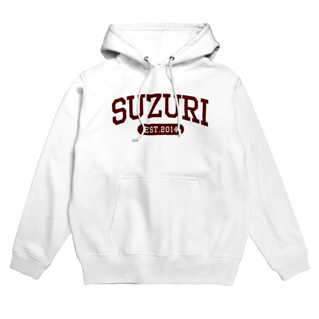 忍者スリスリくんのSUZURI University (burgundy) パーカー