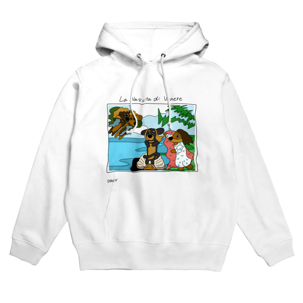 DAISY DAISY SHOPのワンコの誕生[La Nascita di Venere] Hoodie