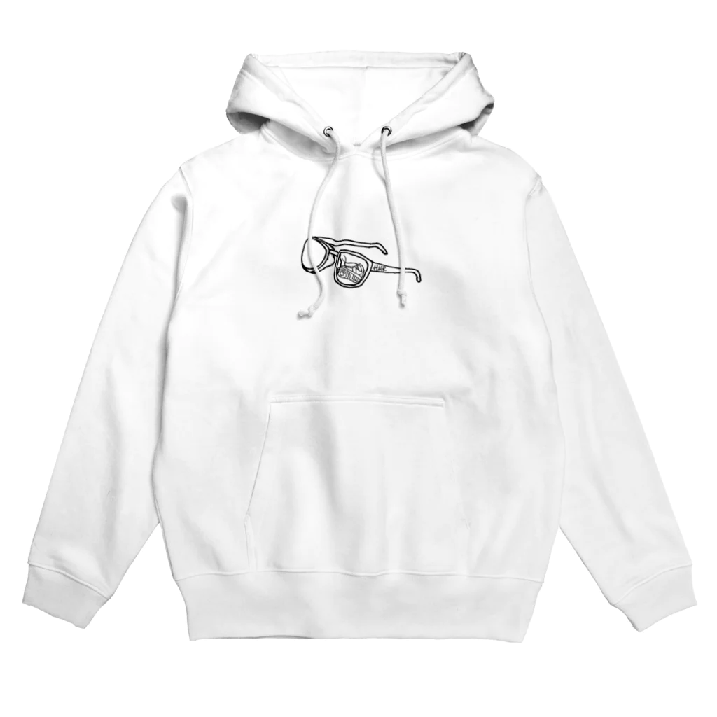 Sheepmeeのサングラスにバッシュ Hoodie