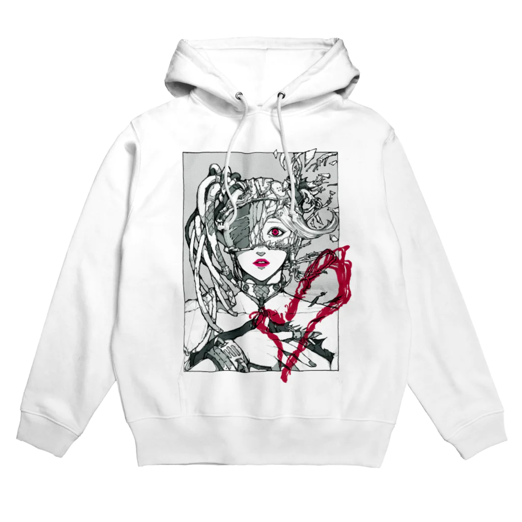 SHINN.U ONLINEのHATSUKOI/ ロゴ黒 Hoodie