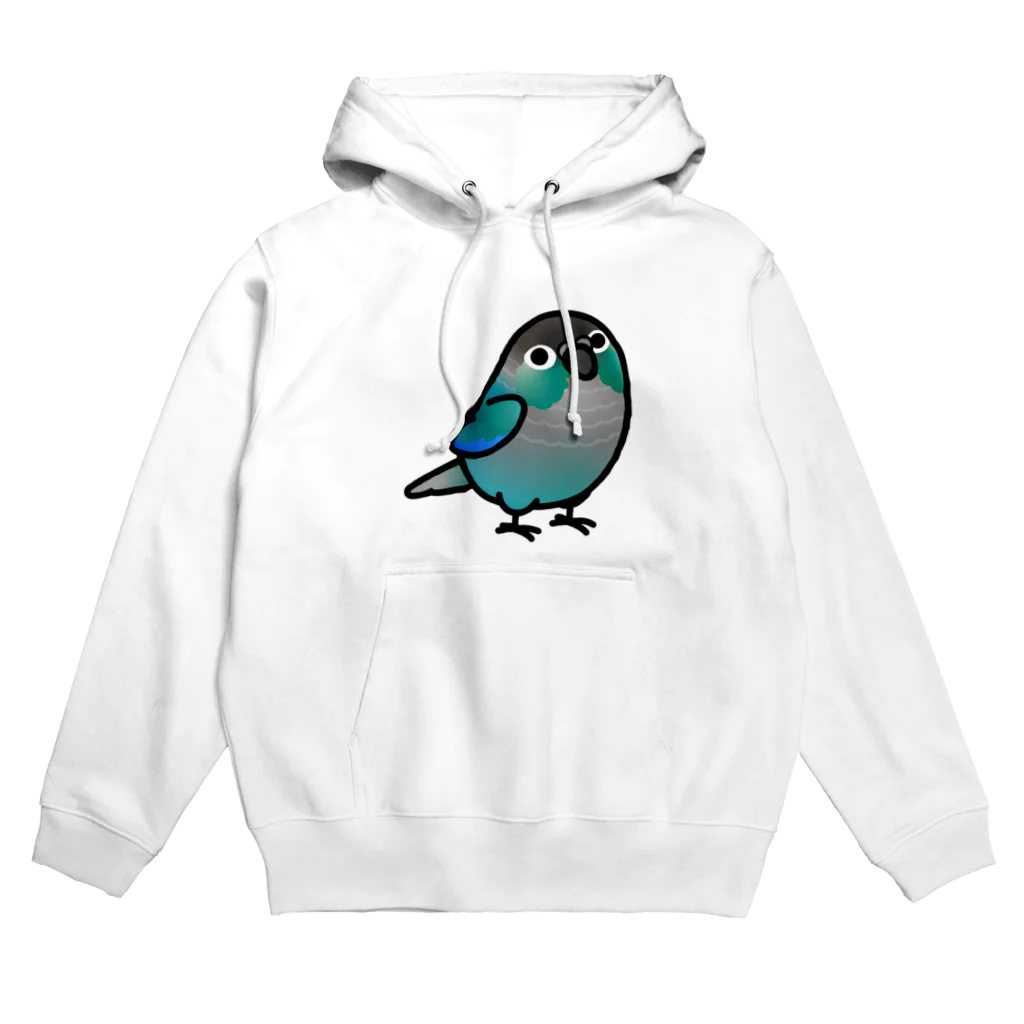 Cody the LovebirdのChubby Bird ウロコインコ Hoodie