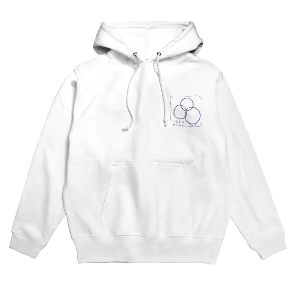 つながるマルシェのつなマルパーカー Hoodie