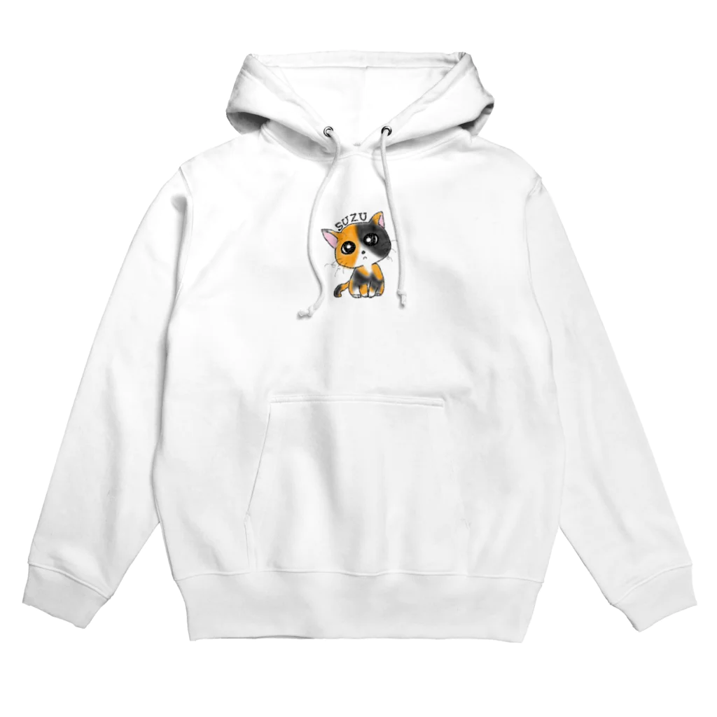 山田こんぶ。のこねこのすず Hoodie