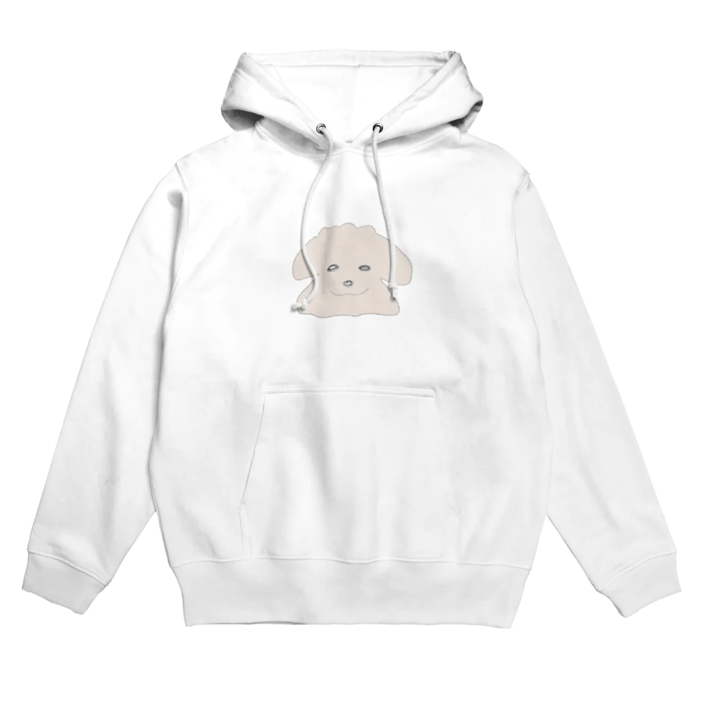 何の変哲もないトイプードルの何故かとろけているトイプードル Hoodie