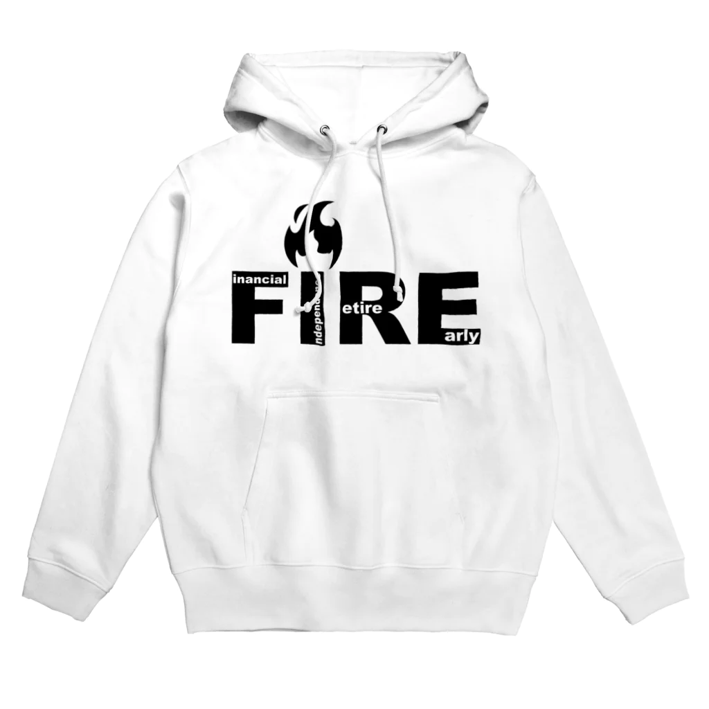 ニポトレ本舗☆投資家とトレーダーに捧ぐのFIRE＊炎じゃない方（燃えてるけども） Hoodie