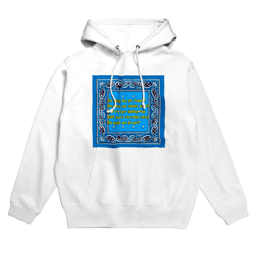 SUKERのペイズリー柄 Hoodie