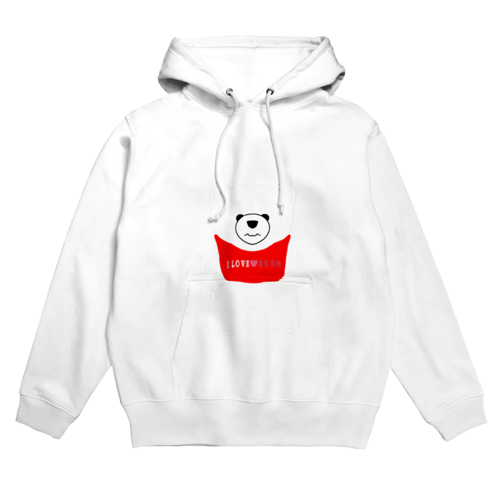 🅰️y1997ultimate .Incのスキンシップ好きの白熊 Hoodie