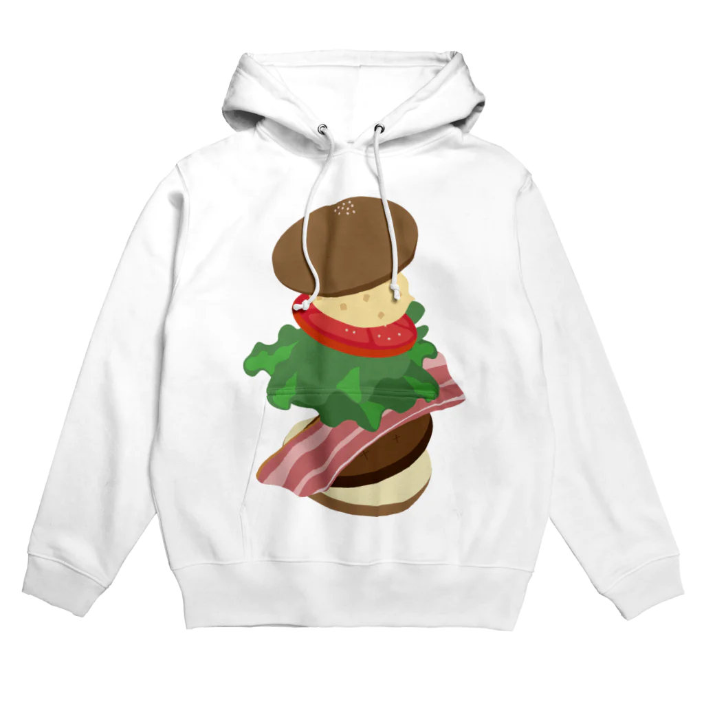 AWESOME HAMBURGERのBLTハンバーガー Hoodie