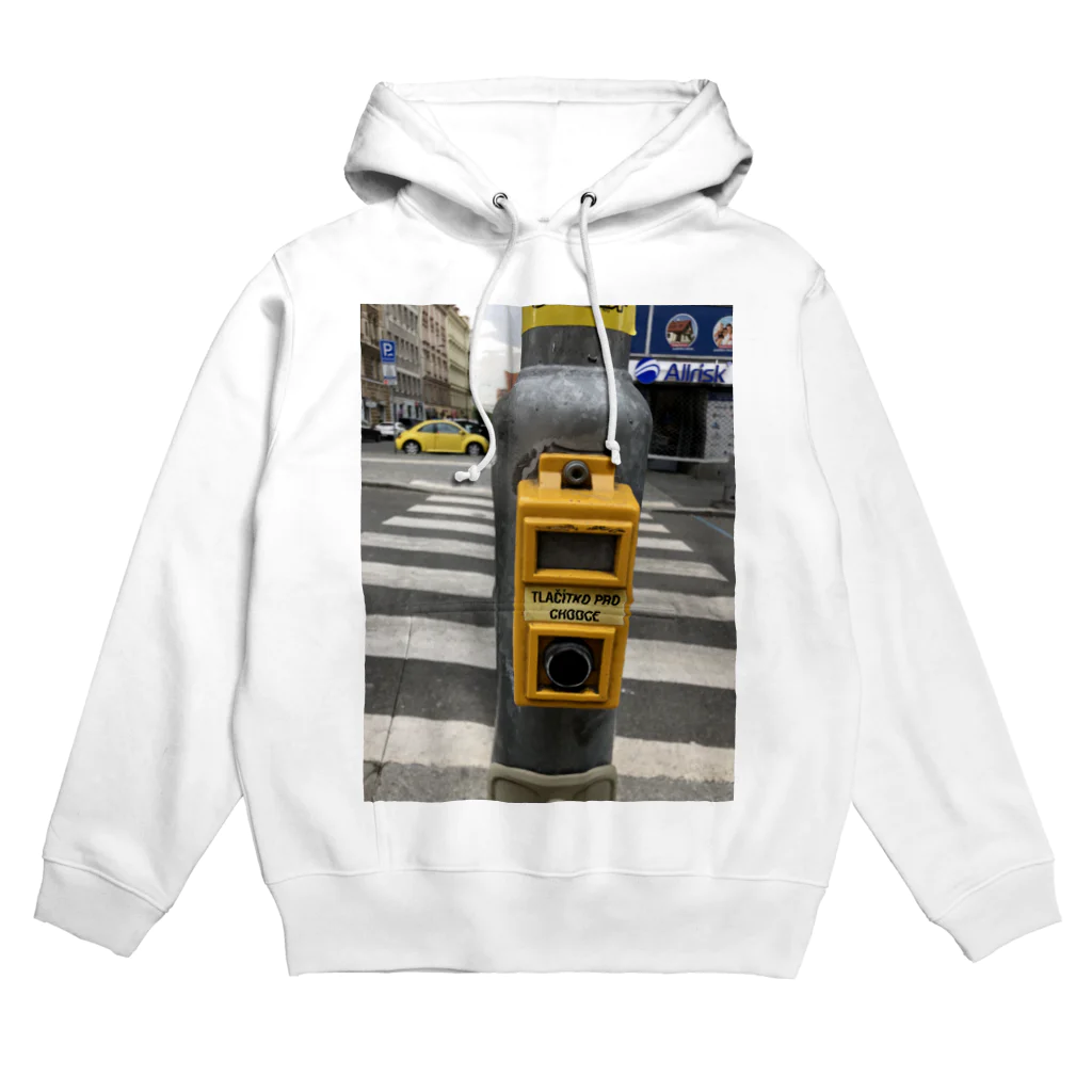 といワールドのチェコで信号待ち Hoodie