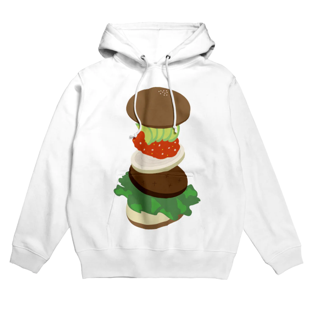 AWESOME HAMBURGERのアボカドバーガー Hoodie