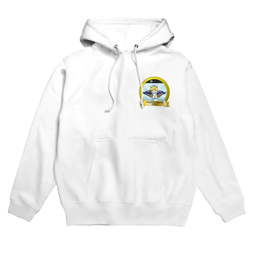 IOST_Supporter_CharityのIOST 【サポたん&リボン】 Hoodie