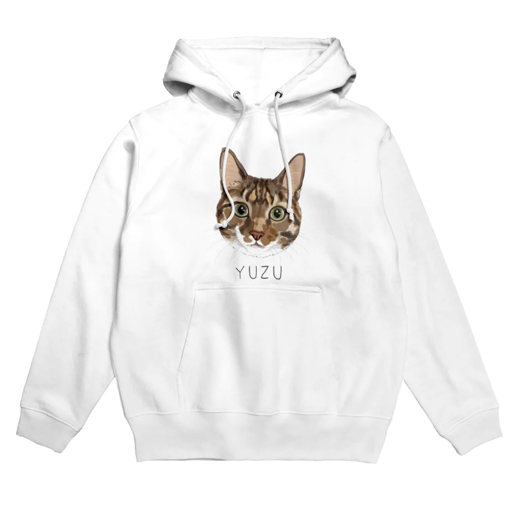 みきぞーん｜保護猫 ミッキー画伯と肉球とおともだちのyuzu Hoodie