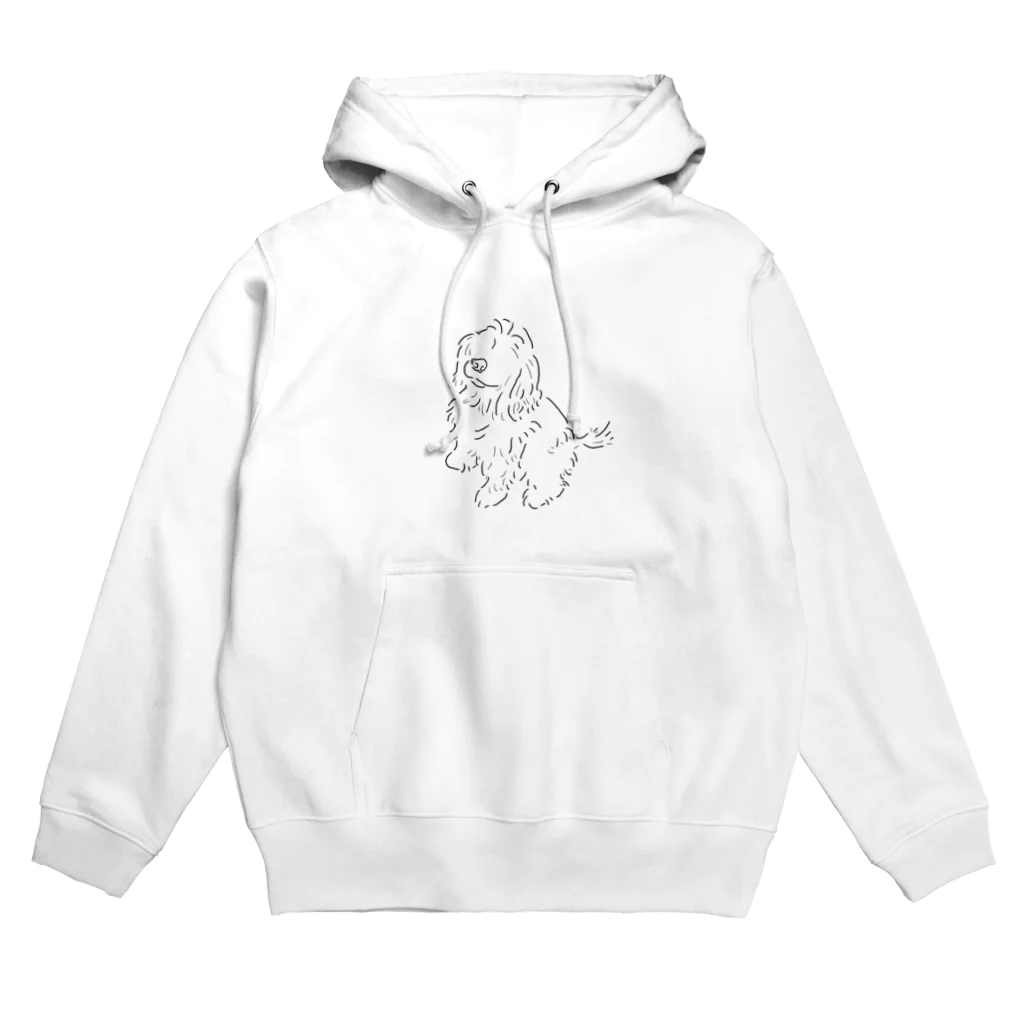 accessory.hana_aのおすわりビスちゃん（マットタイプ） Hoodie