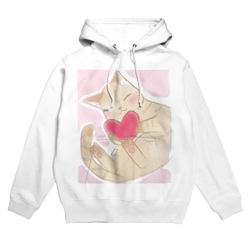 もみかのハートにゃんこ Hoodie