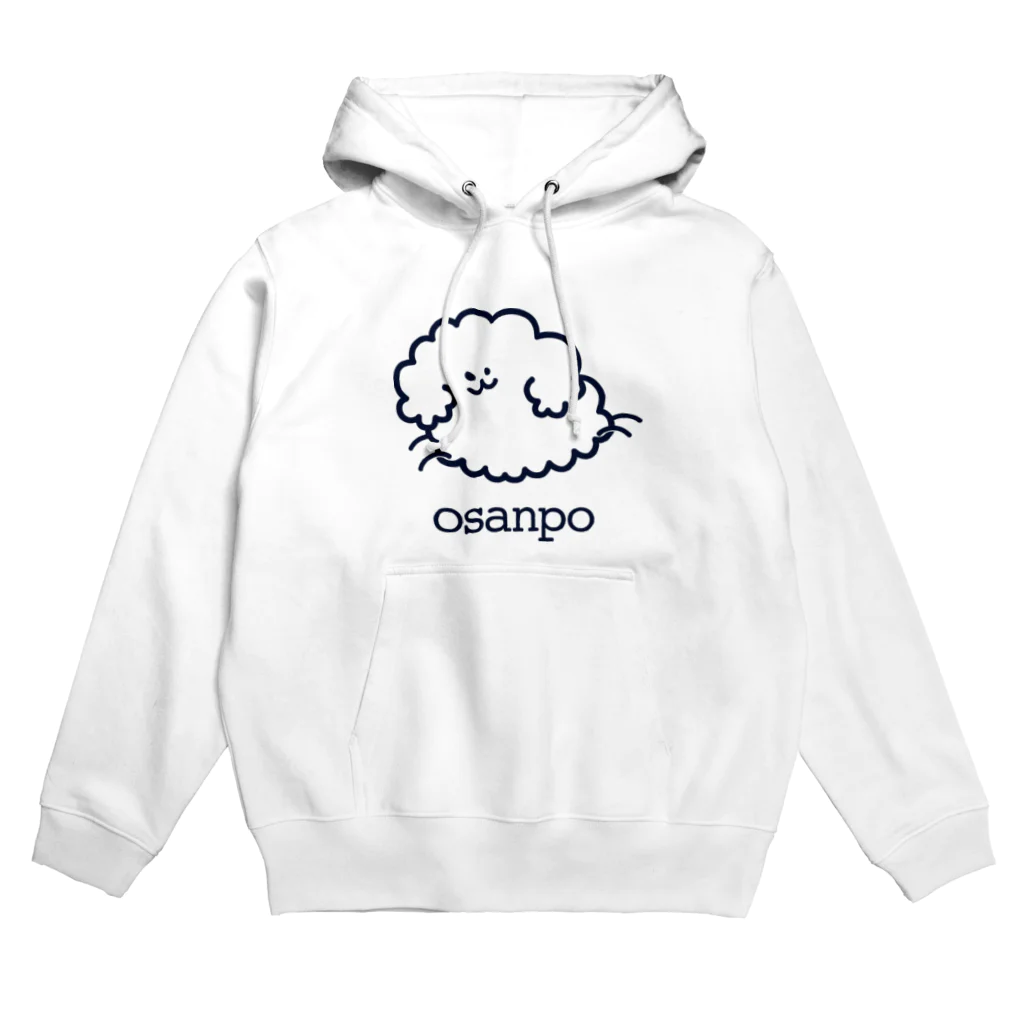 メルヘンだったら仕方ないのosanpo いぬ（白） Hoodie