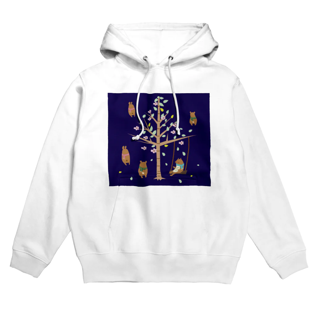 MIMOKAのブランコくまさん Hoodie