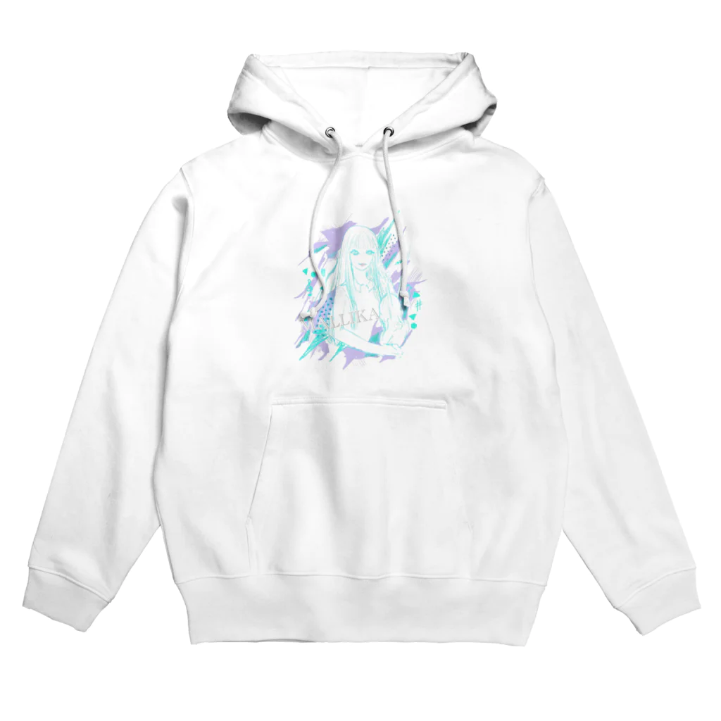 MALLIKA-ヴァイオリンと歌うSHOP-のMALLIKAオリジナルイラスト Hoodie