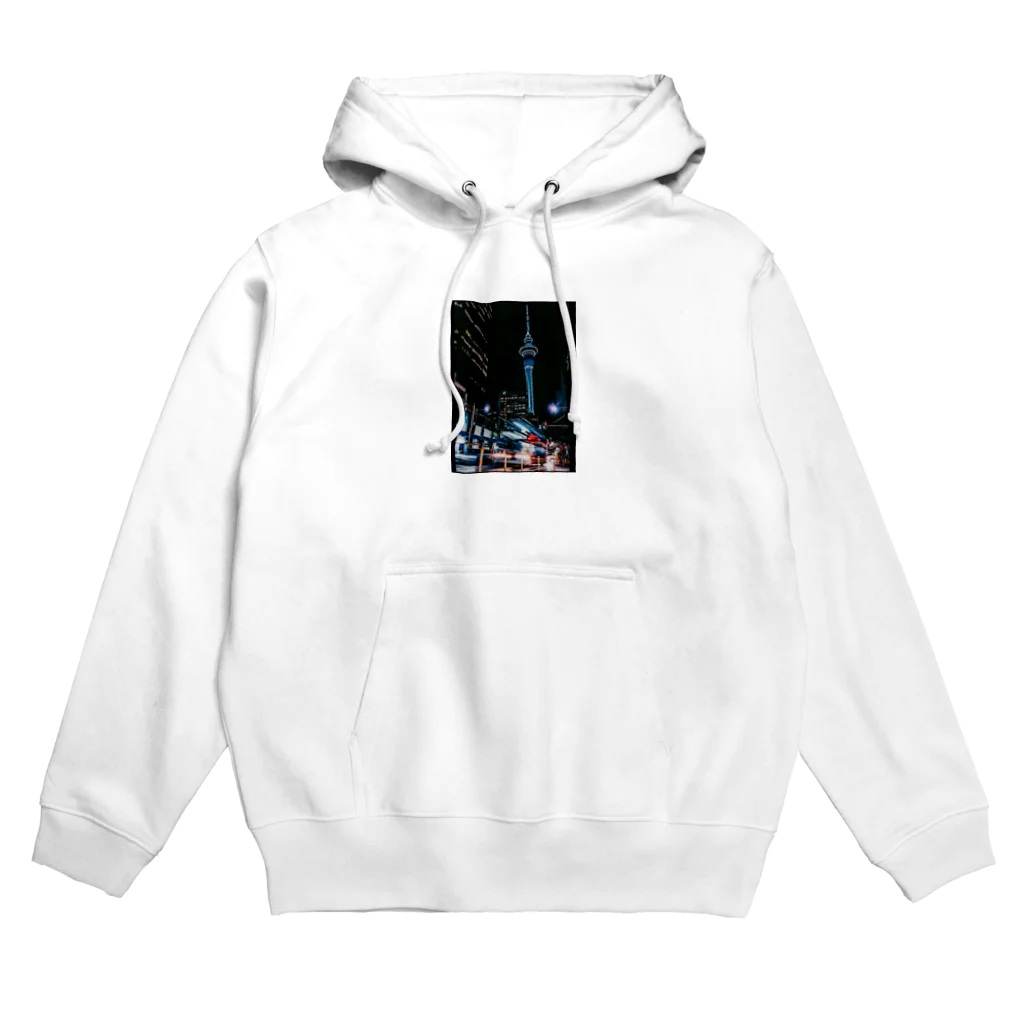 Raccoonのsky tower Nz Hoodie