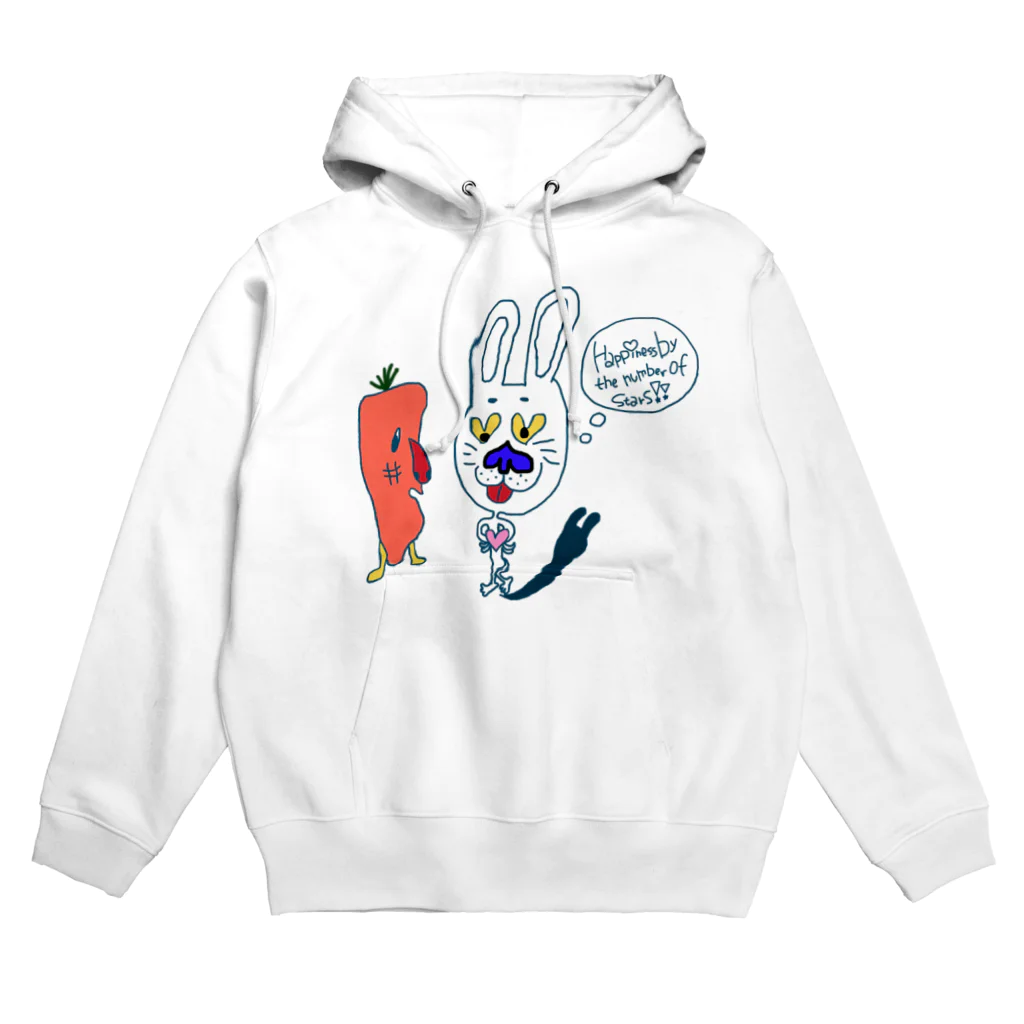 oishisounimiemasugaのうさぎ　と　人参 Hoodie