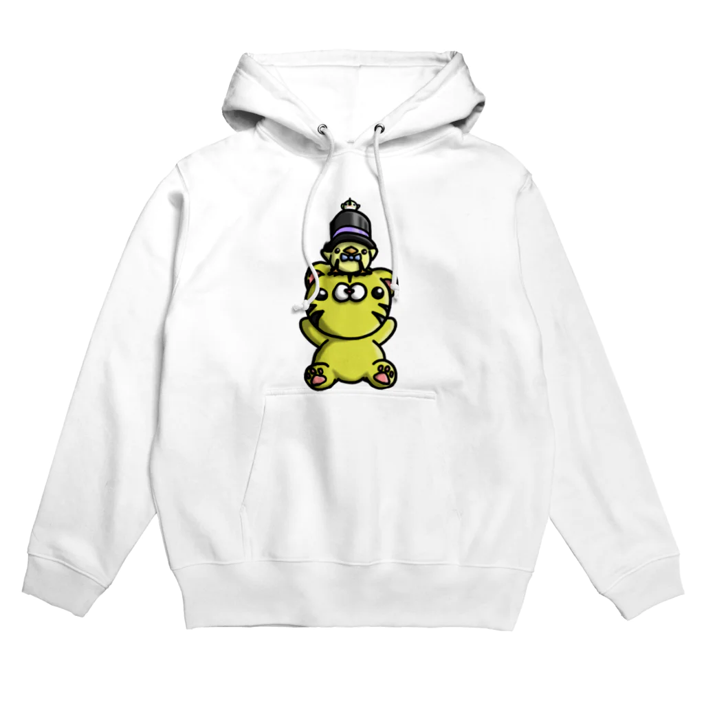 ひよこ男爵とまだむにゃんのひよこ男爵　寅年 Hoodie