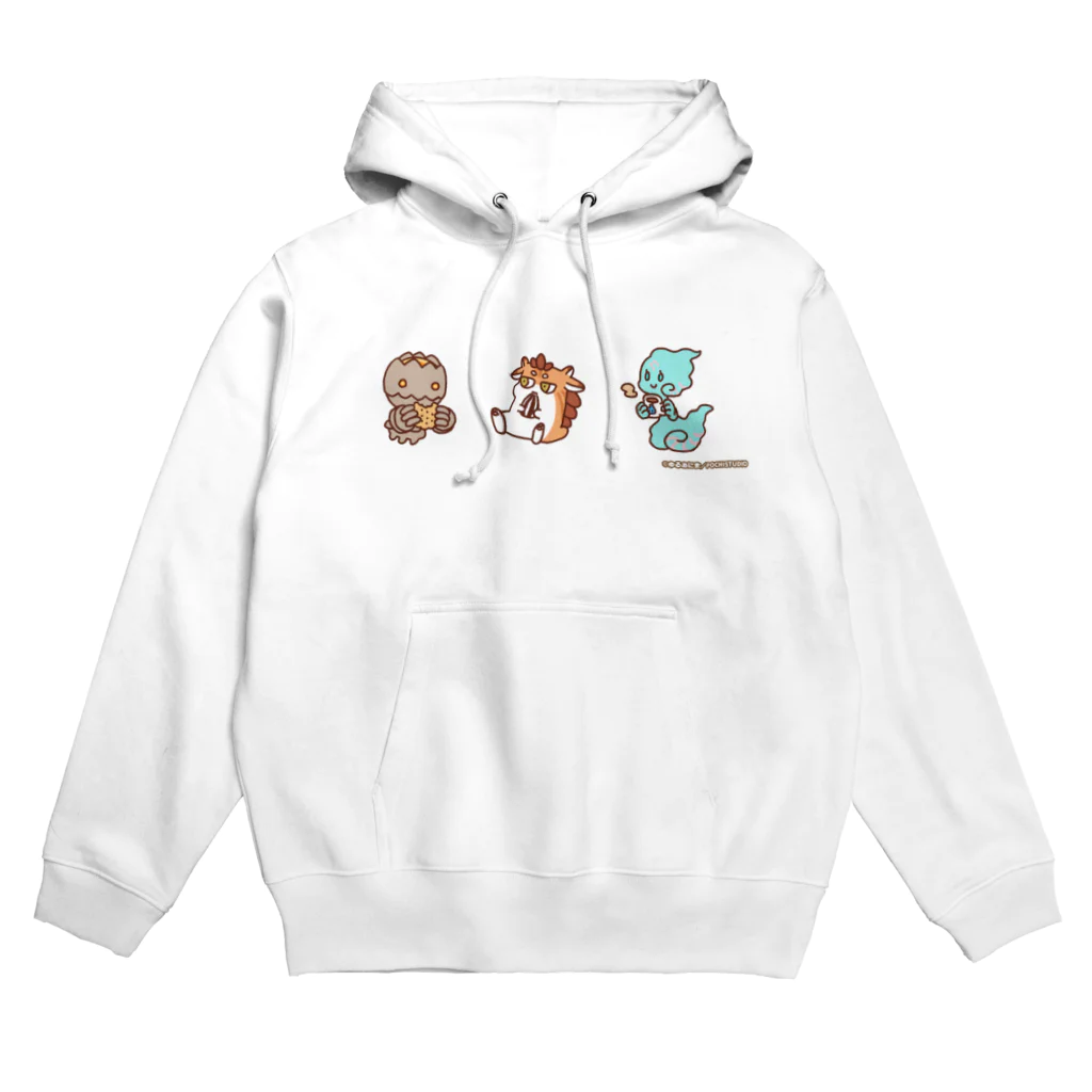 ゆるあにまのパーカー（御三家） Hoodie