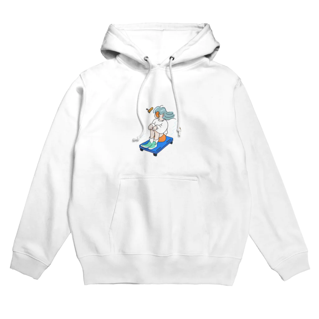 tsukunem.のフライングパンケーキ Hoodie