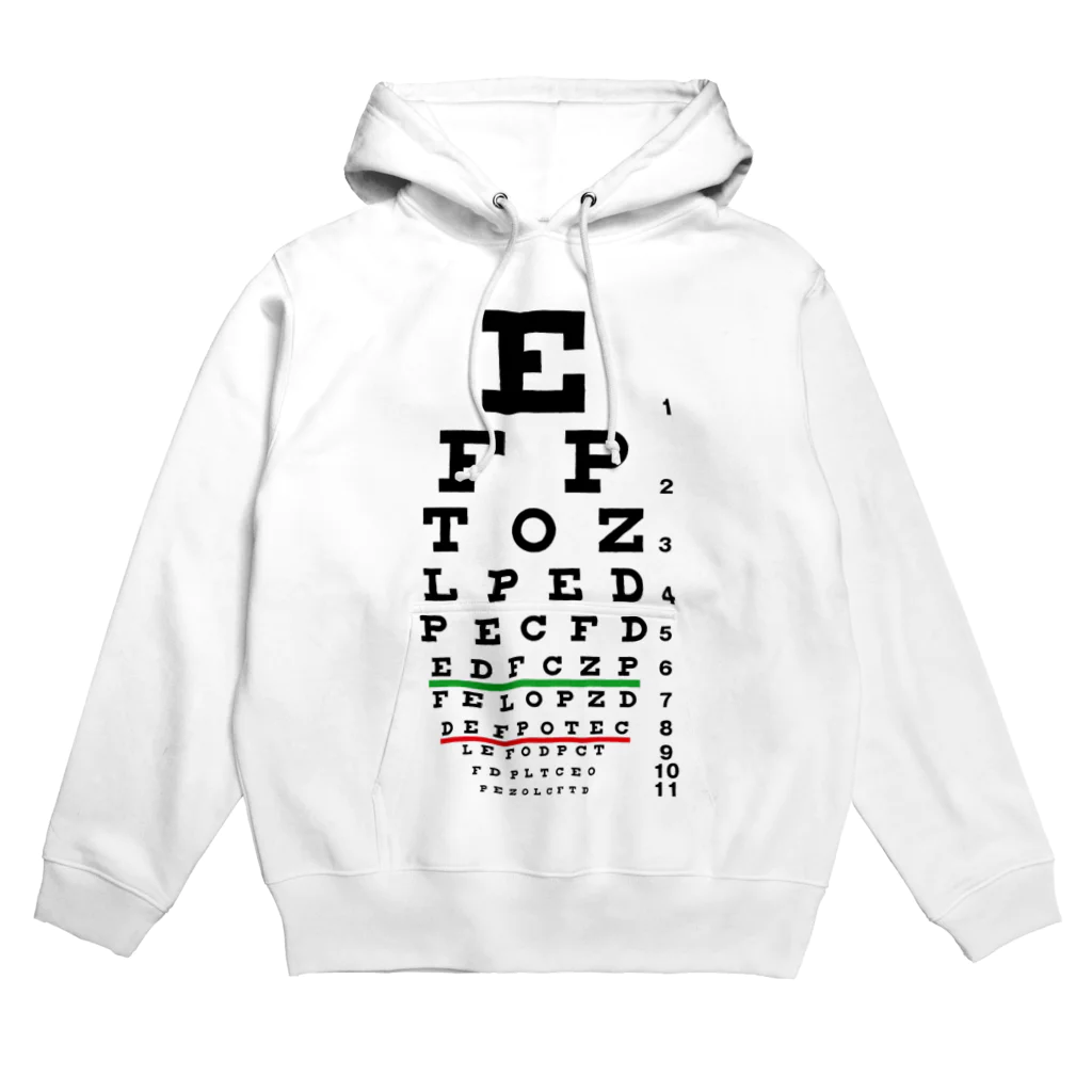 Remarkable Itemsの視覚テスト（Vision test） Hoodie