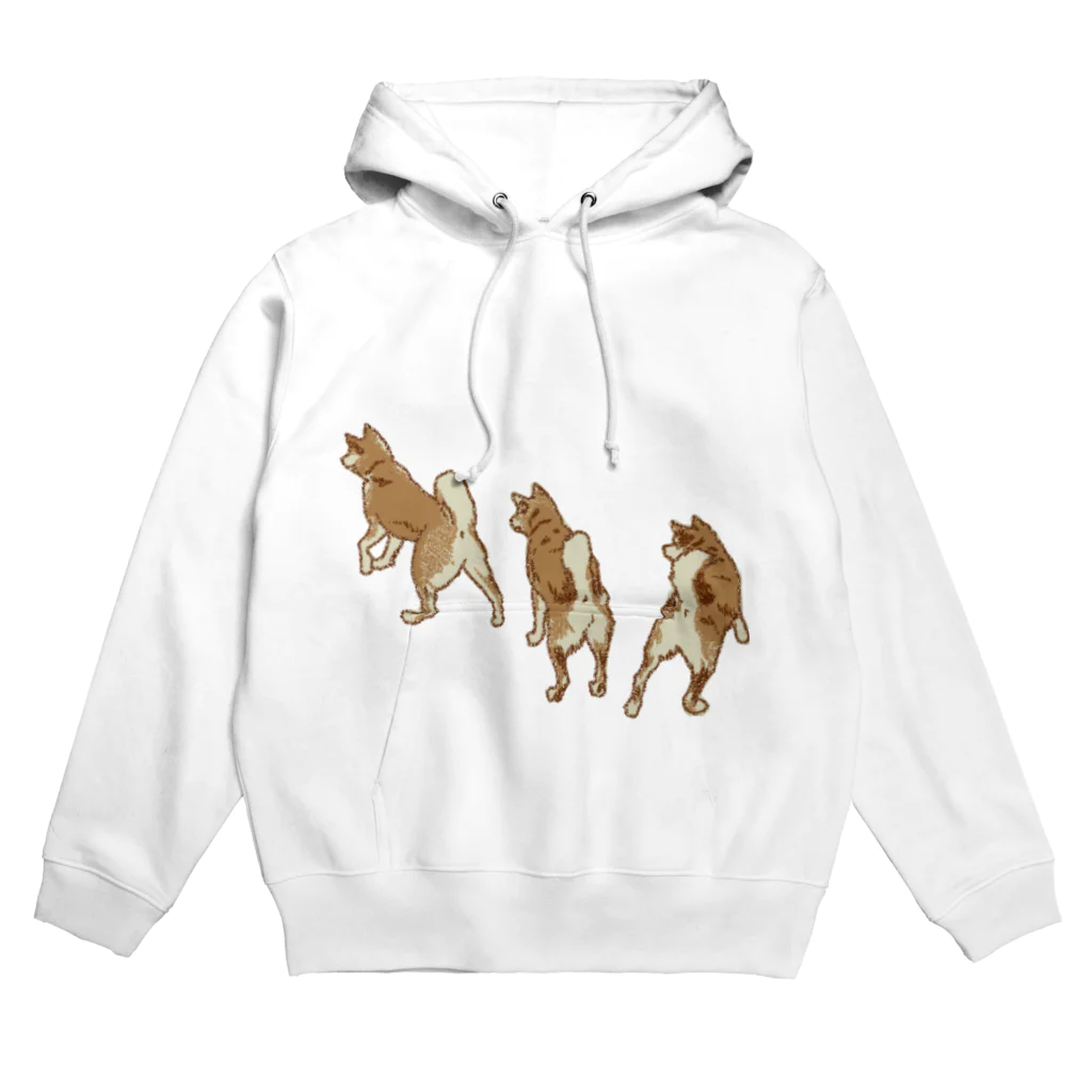 かときち💬どんぐりちゃんの三匹の犬 Hoodie