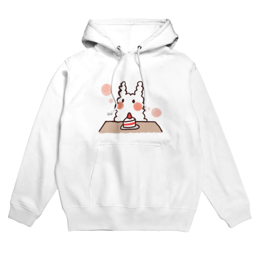 K.momokoのうさぎのウミウシ(ケーキver.) Hoodie