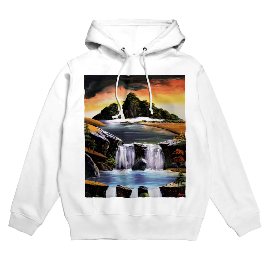 Isseyの奇山の滝 Hoodie