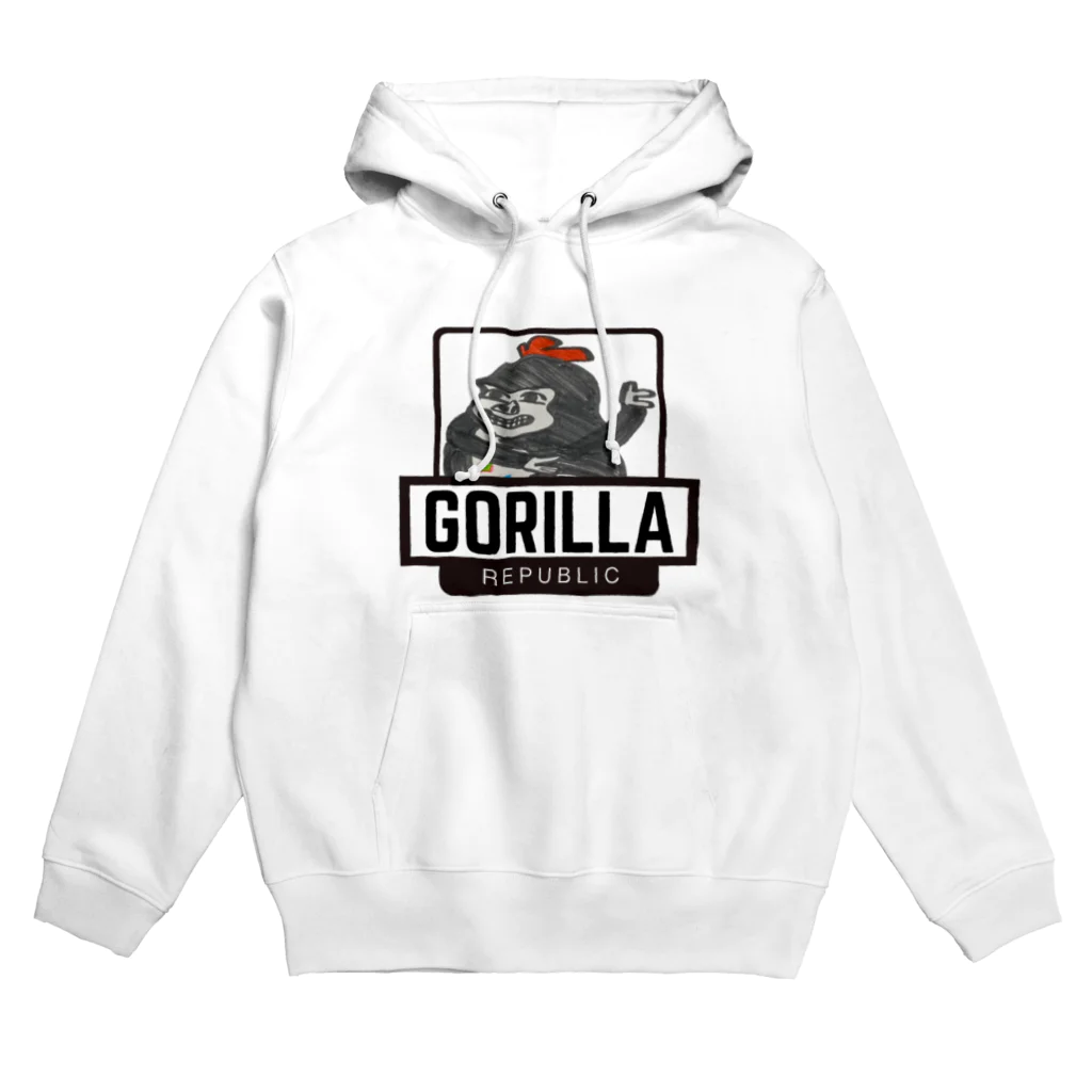 ゴリラ共和国 グッズショップのエクストラゴリラ① Hoodie