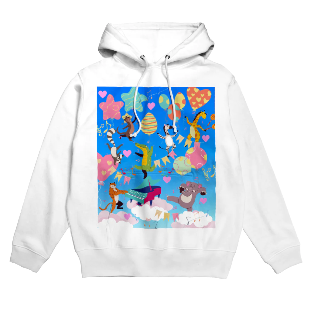 IzumiracleのParty in the Sky Hoodie