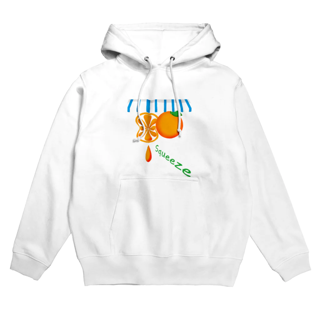 satoharuのオレンジ　ぎゅぎゅぎゅっ Hoodie