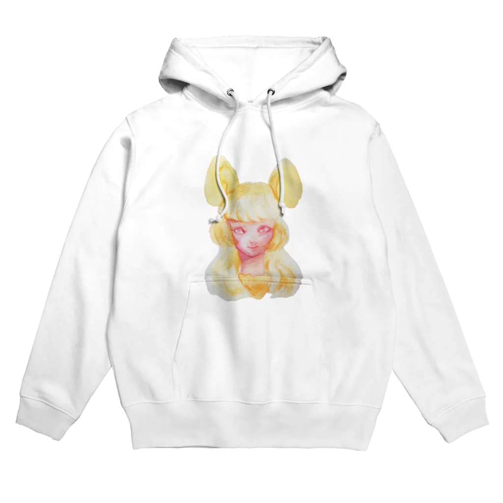 気分すこぶるいいのウサギ Hoodie