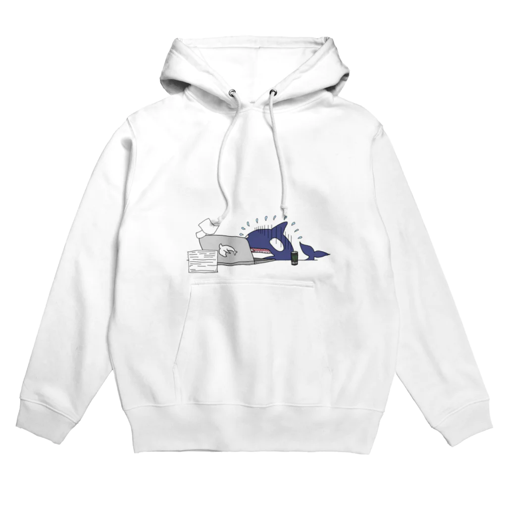 サカナカガワ/サカナショップの社畜のシャチ、シャ畜 Hoodie