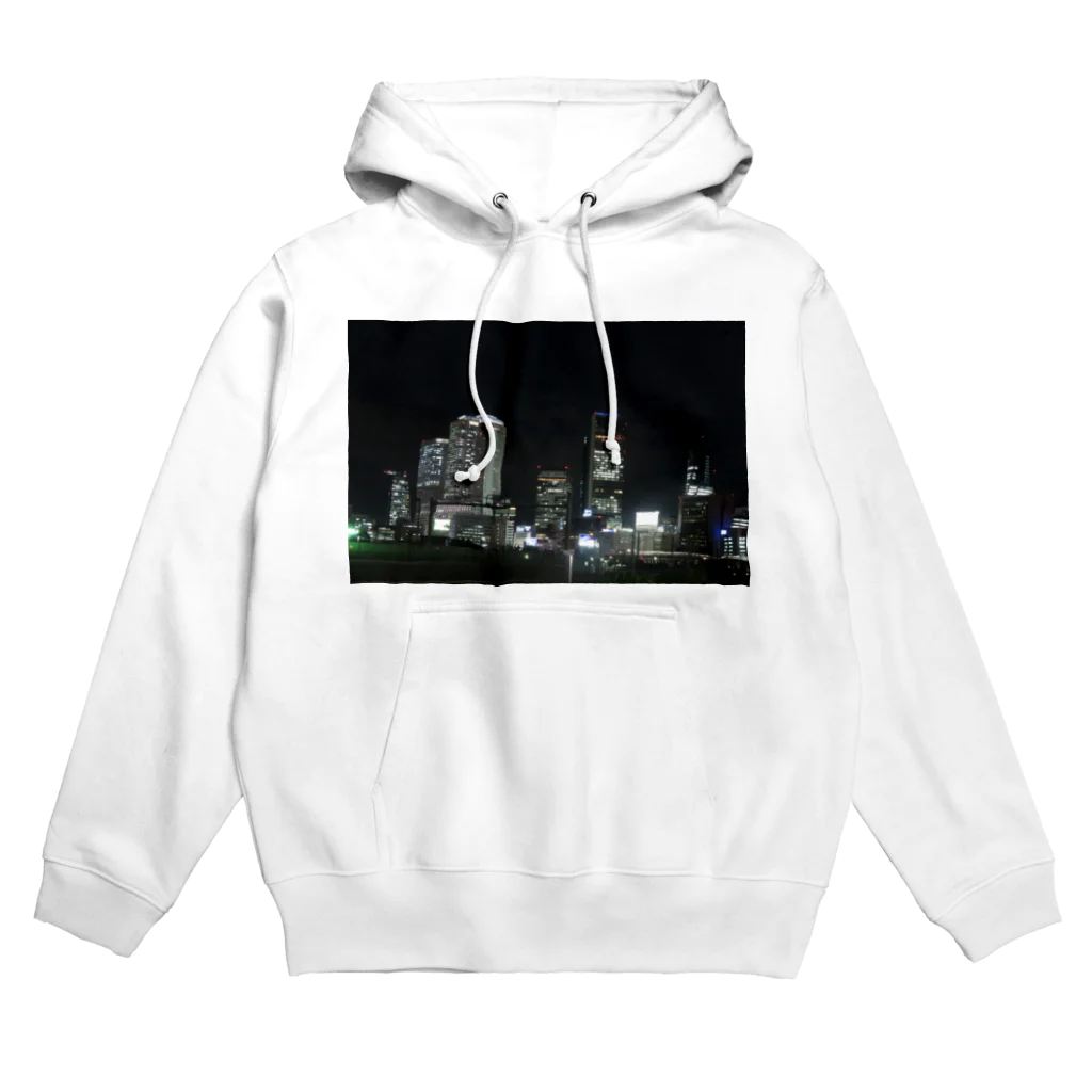 ミラくまの名古屋の夜景 Hoodie