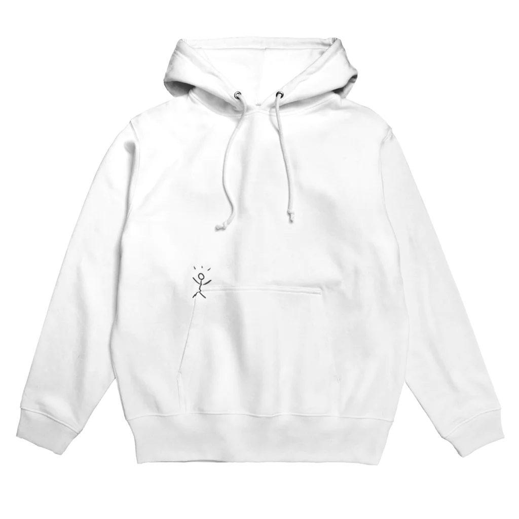 さんかくのやるきのあるにんげん Hoodie