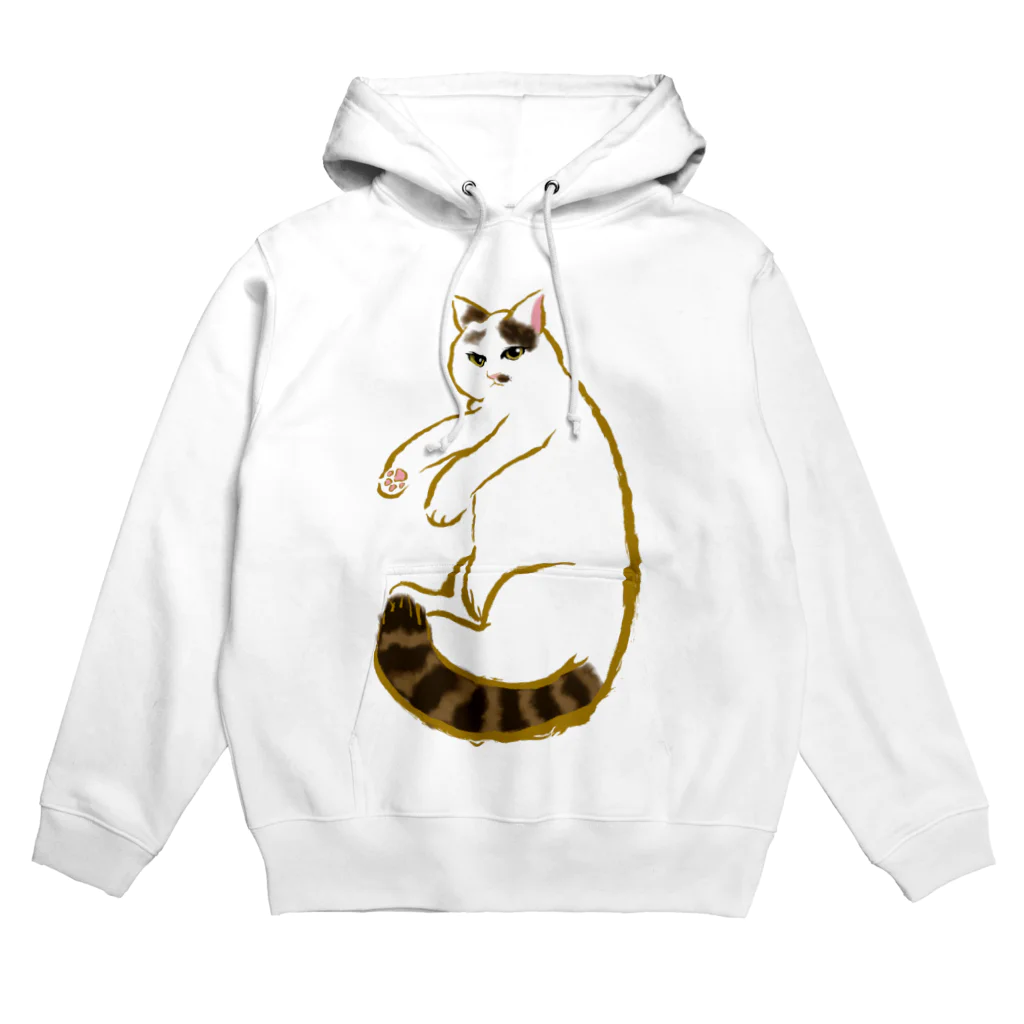 お手紙サポートセンターの【保護猫支援グッズ】メロンちゃんといっしょ Hoodie