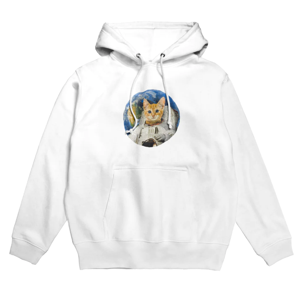 fukukita_inuの宇宙ネコチヤン Hoodie