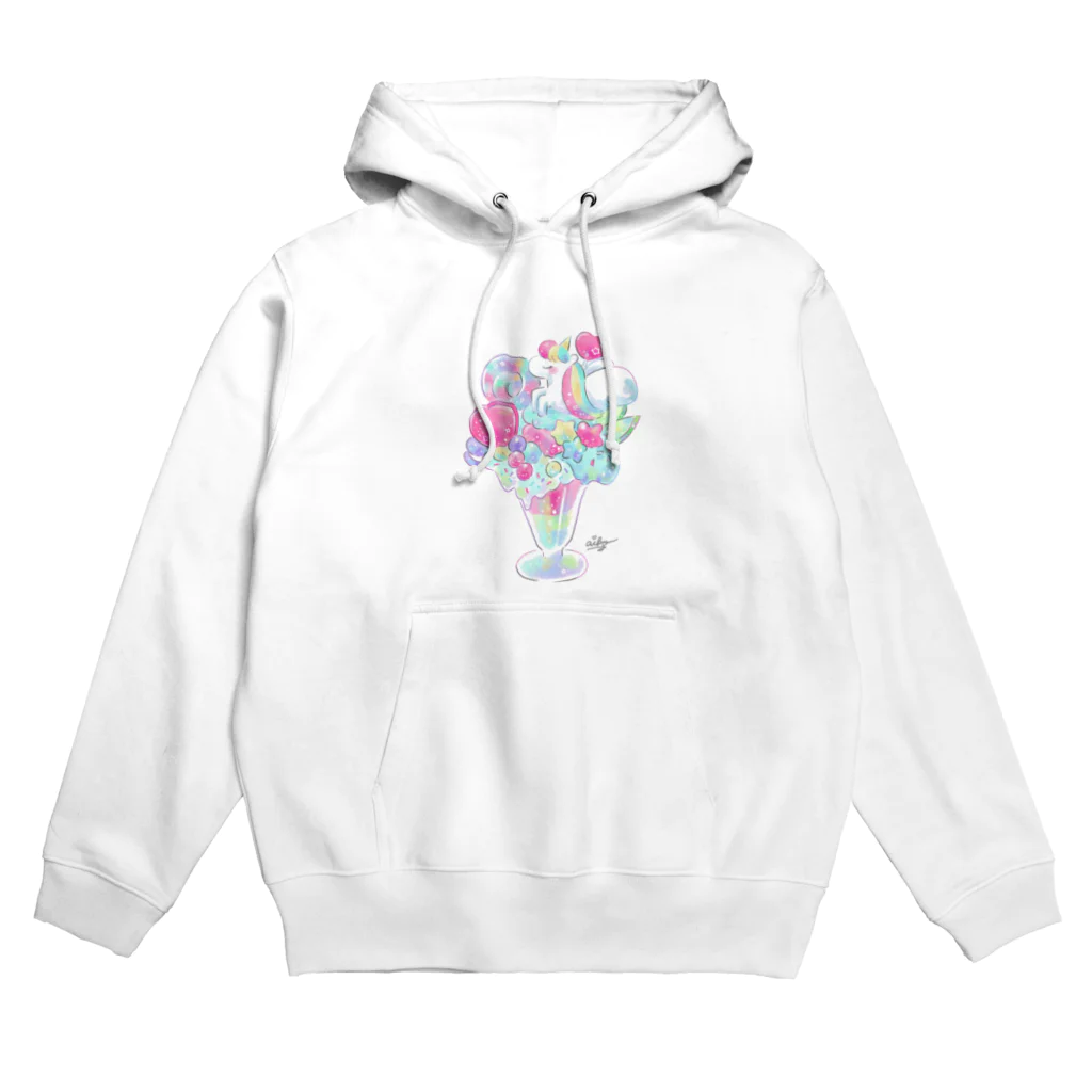 あいこゆめかわのユニコーンパフェ Hoodie