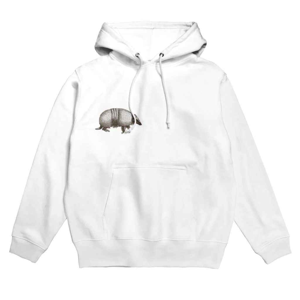 シュールな動物たちのアルマジロ Hoodie