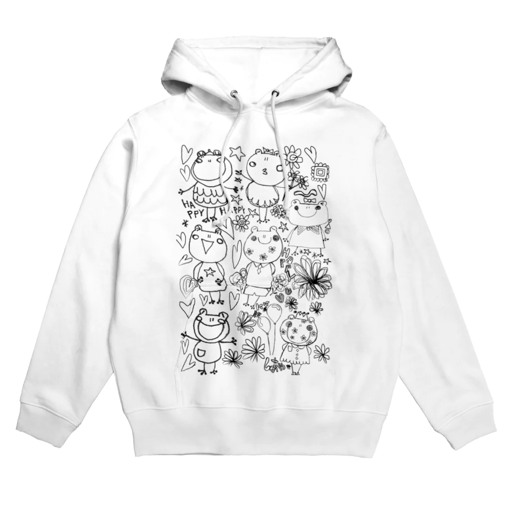 カエルモチーフオリジナル制作専門店のオリジナルのカエルちゃん♡♡💓💞🐸 Hoodie